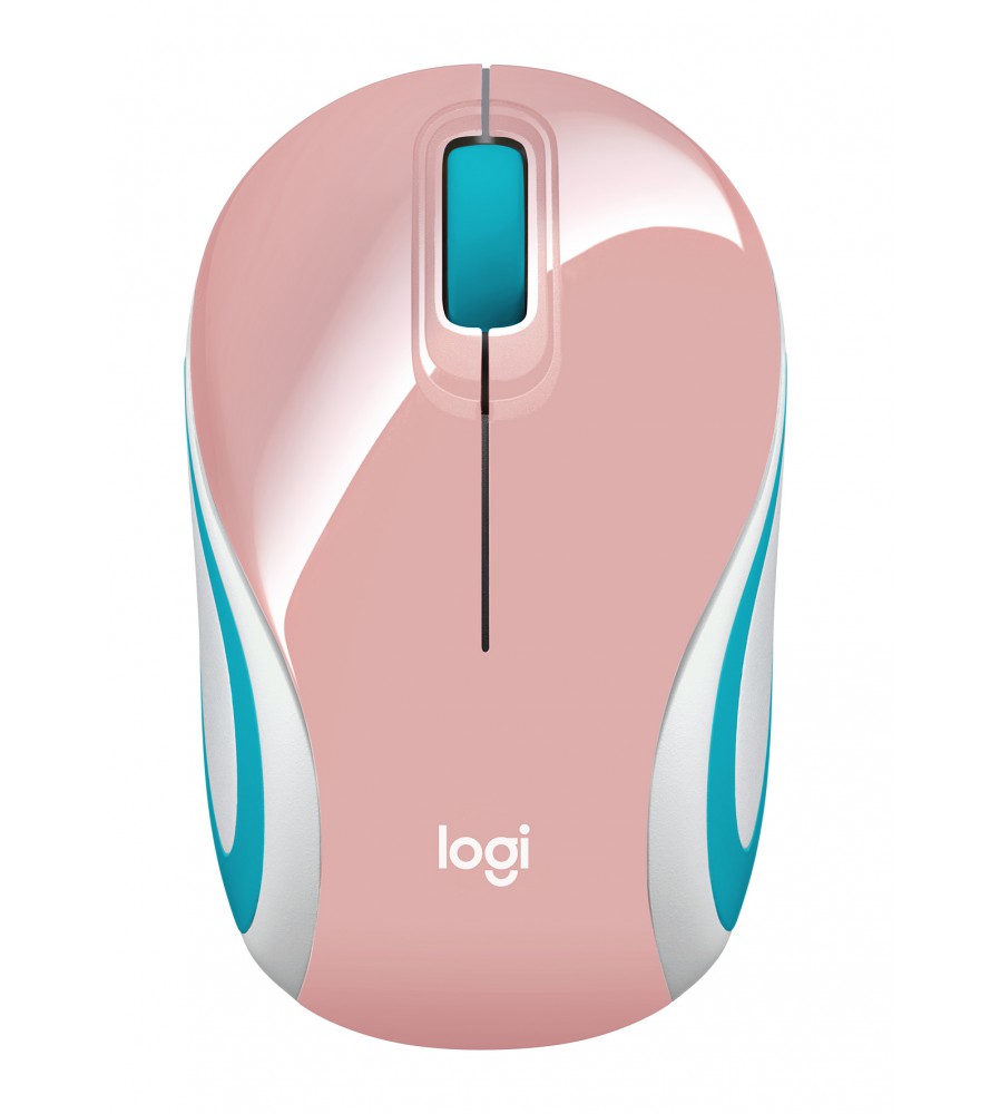 Mouse Logitech Wireless 3 botones Rosa