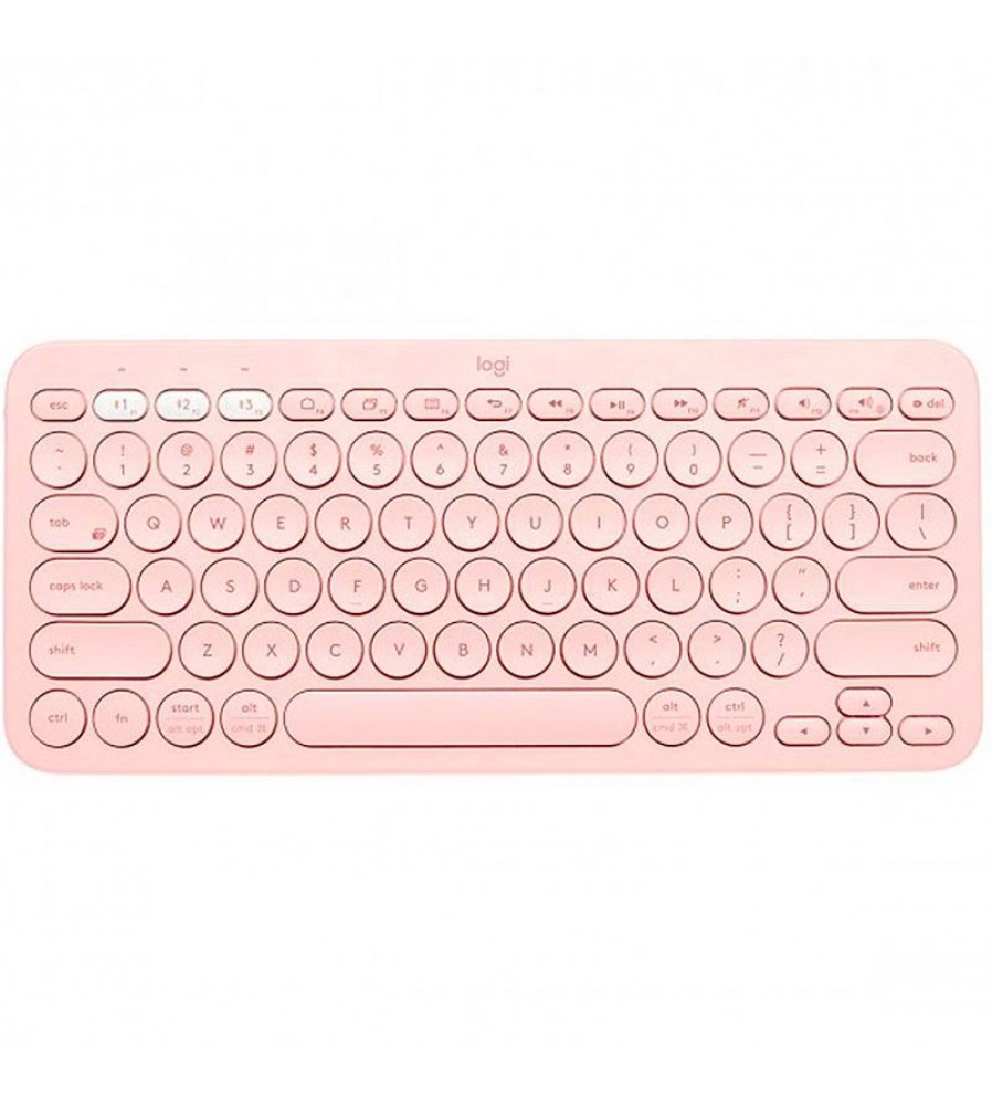 Teclado logitech best sale bluetooth rosa