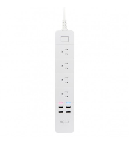 REGLETA INTELIGENTE NEXXT HOME NHP-E610 WI-FI 4 PUERTOS USB 110V